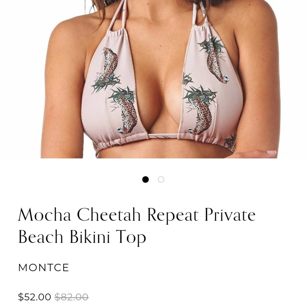 Montce swim suit size L NWOT